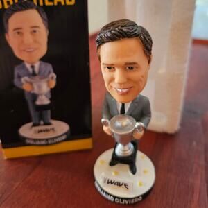 Coach Giuliano Olivero Milwaukee Wave Indoor Soccer vintage 2000s bobblehead